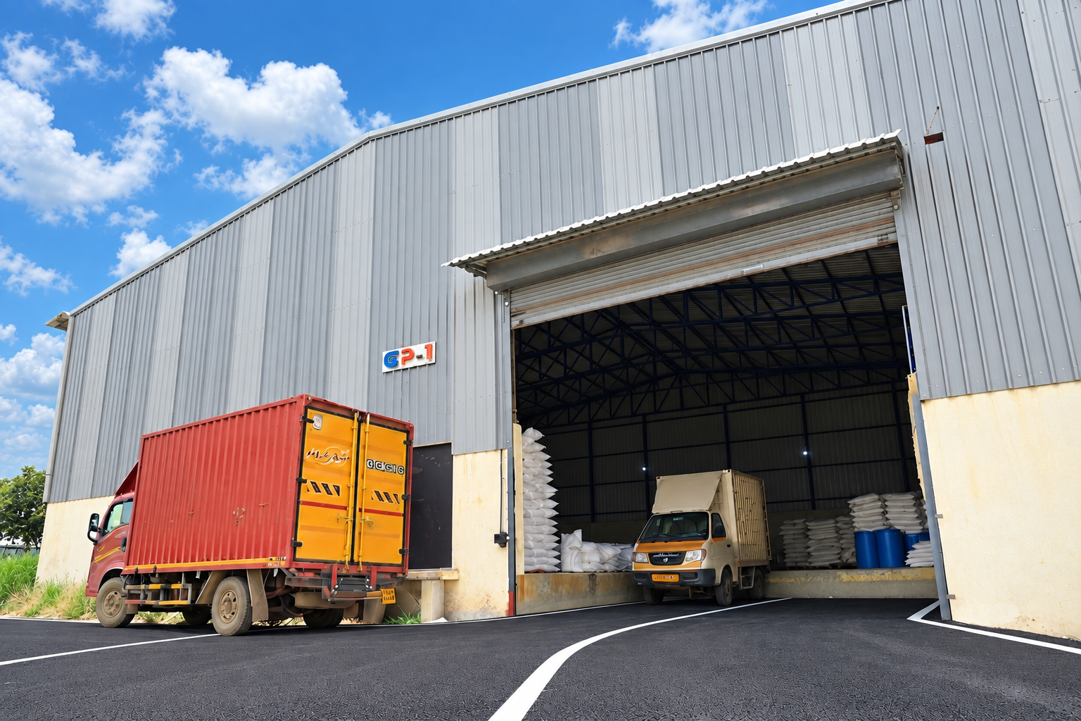 Professional food ingredient warehouse facility serving Chennai